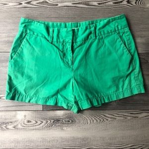 LOFT green shorts size 4